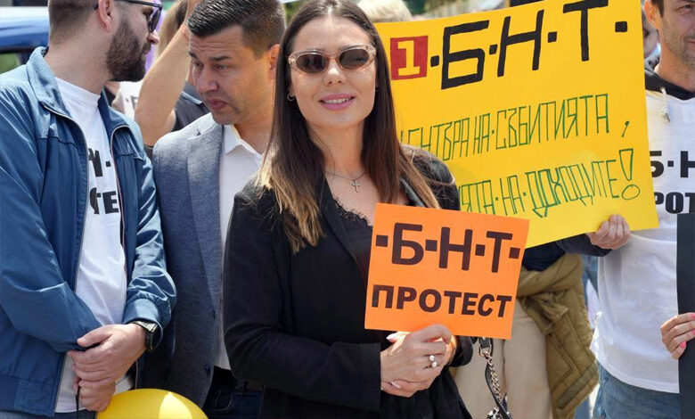 Протест на БНР, БНТ и БТА: Искат 15% увеличение на заплатите под надслов "Трудът в медиите има стойност"