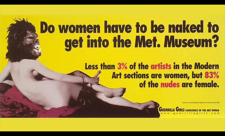 40 години Guerrilla Girls: Феминизъм, изкуство и съпротива с горилски маски