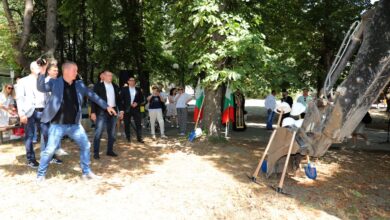символичен старт на обновяването на парк „Пети октомври“ в Стара Загора