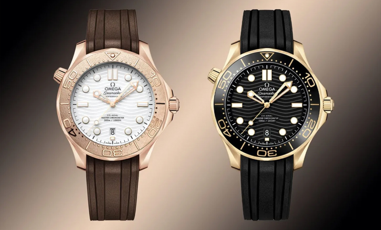 Omega Seamaster Diver 300M Moonshine и Sedna Gold – елегантност от Луната до залеза