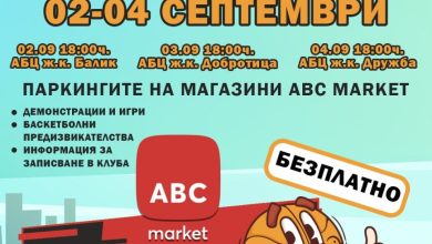 UNSTOPPABLE DAYS превземат Добрич с три спортни дни Баскетболни игри, демонстрации и забавления за всички любители на спорта в кварталите Балик, Добротица и Дружба