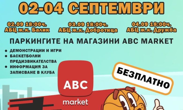 UNSTOPPABLE DAYS превземат Добрич с три спортни дни Баскетболни игри, демонстрации и забавления за всички любители на спорта в кварталите Балик, Добротица и Дружба