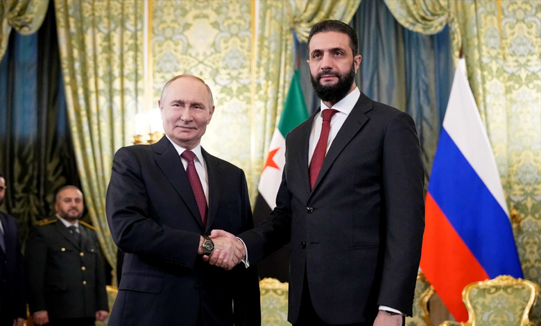 Ахмад ал-Шараа и Путин в Кремъл: Бъдещето на руските бази в Сирия и нови отношения