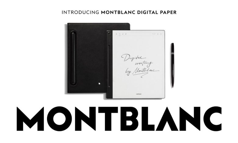 Montblanc Digital Paper – Луксозният e-ink бележник за писане без компромиси