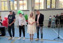 Откриха първия собствен физкултурен салон на Средното училище с разширено изучаване на чужди езици „Д-р Петър Берон“ в Перник