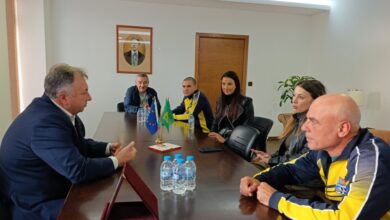 Подобряването на спортната база в Шумен е сред основните задачи за развитието на ученическия спорт